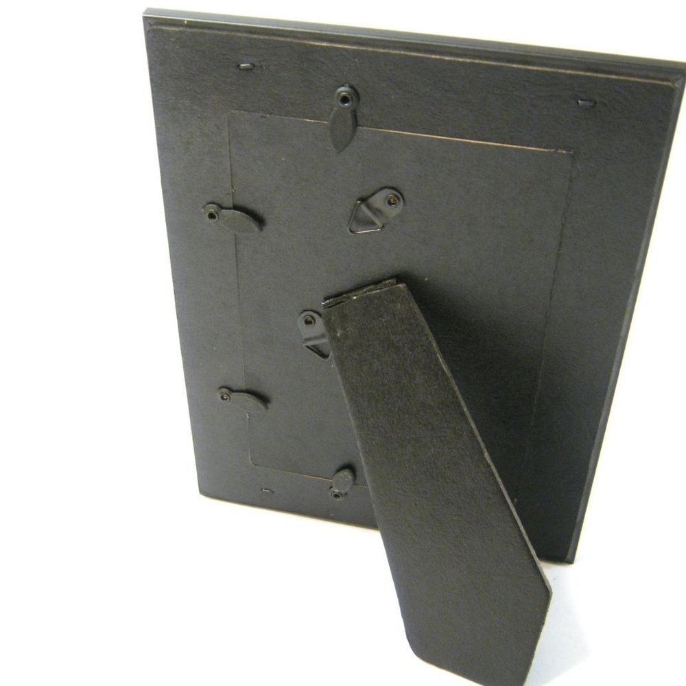 𝅺Cherry Wood Gold Embossed Photo Frame picture holder for 5x7 photo- New - Picture 4 of 5